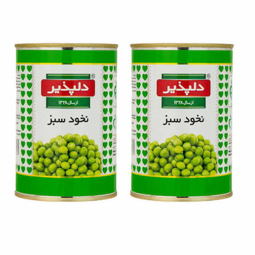 فروش کنسرو نخود فرنگی دلپذیر + فروش عمده